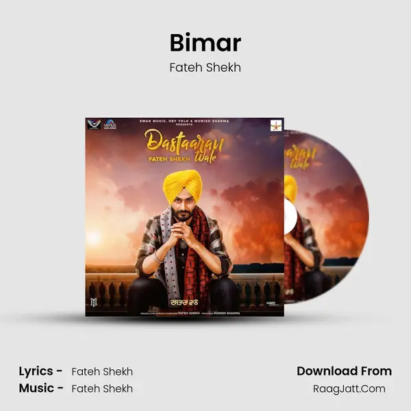 Bimar MP3 Song by Fateh Shekh Cover
