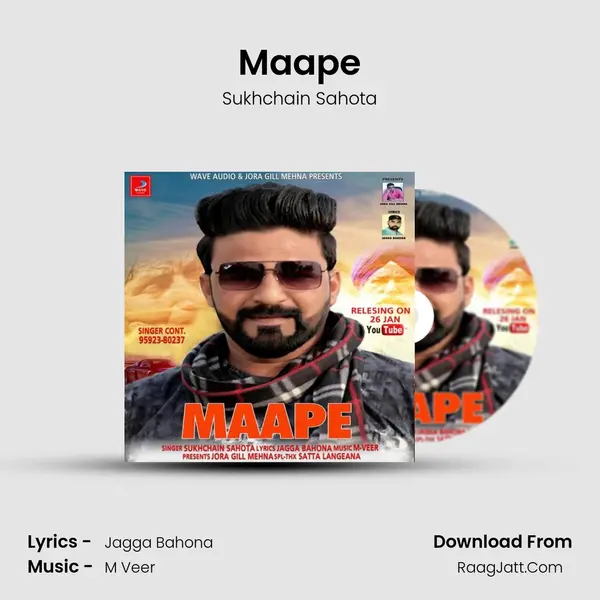 Maape MP3 Song by Sukhchain Sahota Cover