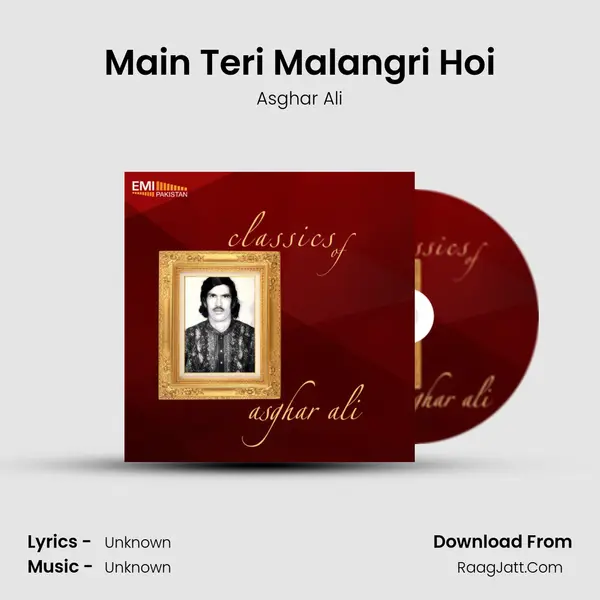 Main Teri Malangri Hoi MP3 Song by Asghar Ali Cover