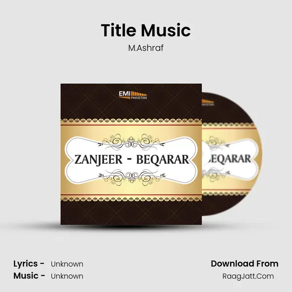 Title Music MP3 Song by M.Ashraf Cover