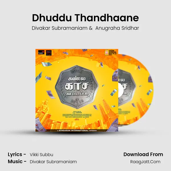 Dhuddu Thandhaane MP3 Song by Divakar Subramaniam Cover