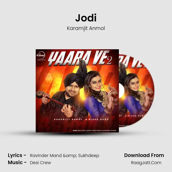 Jodi MP3 Song by Karamjit Anmol Cover