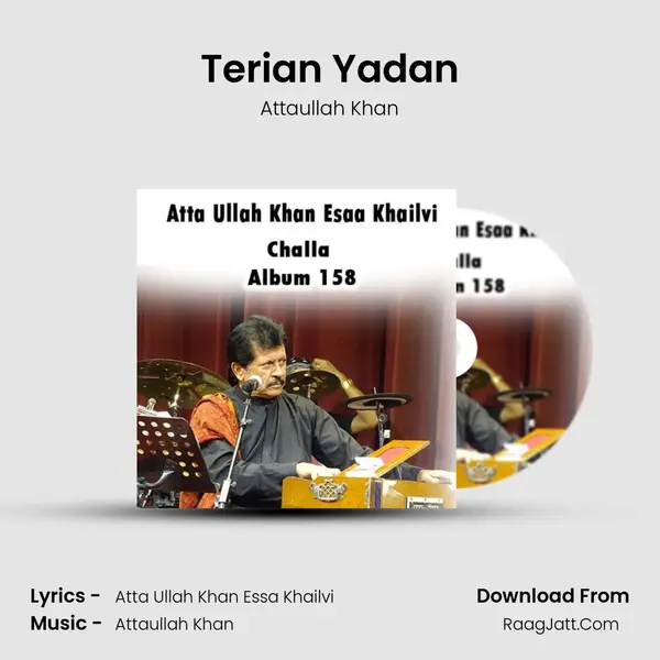 Terian Yadan MP3 Song by Attaullah Khan Cover