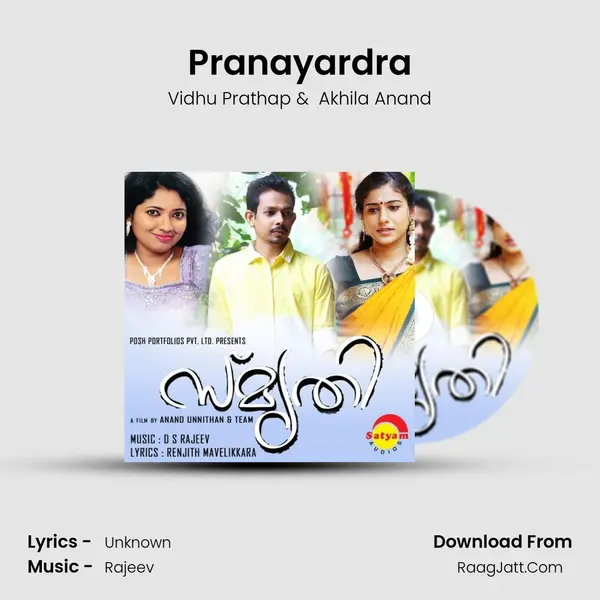 Pranayardra - Vidhu Prathap