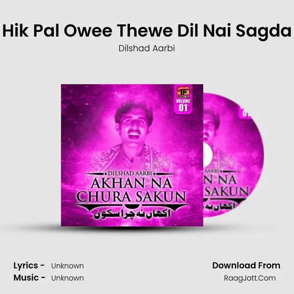 Hik Pal Owee Thewe Dil Nai Sagda MP3 Song by Dilshad Aarbi Cover