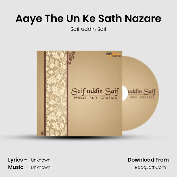 Aaye The Un Ke Sath Nazare MP3 Song by Saif uddin Saif Cover