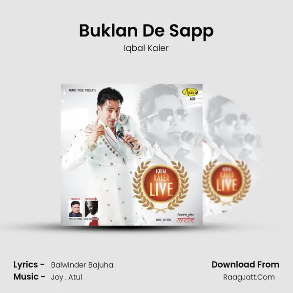 Buklan De Sapp MP3 Song by Iqbal Kaler Cover