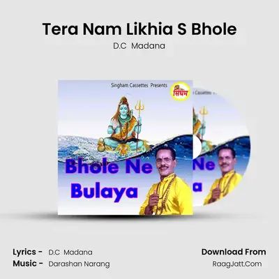 Tera Nam Likhia S Bhole MP3 Song by D.C  Madana Cover