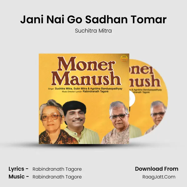 Jani Nai Go Sadhan Tomar MP3 Song by Suchitra Mitra Cover