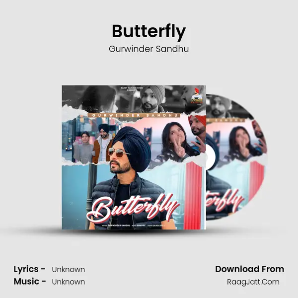 Butterfly MP3 Song by Gurwinder Sandhu Cover