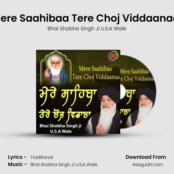 Mere Saahibaa Tere Choj Viddaanaa. Cover