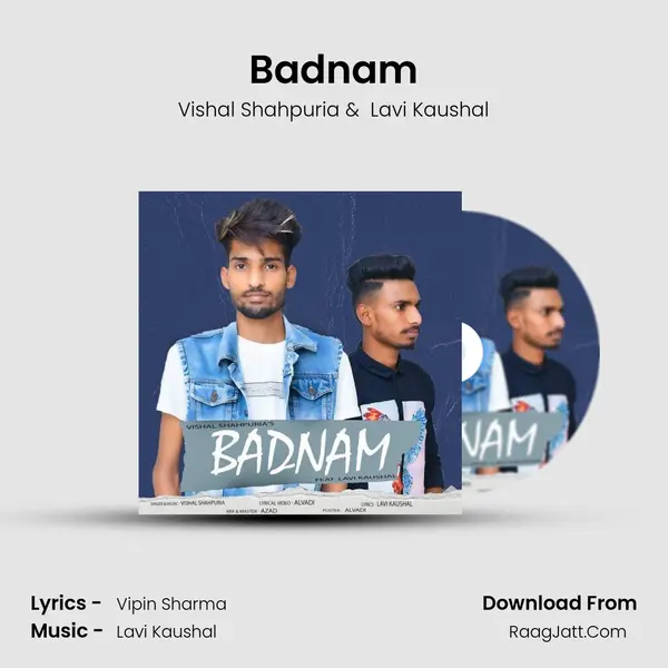 Badnam MP3 Song by Vishal Shahpuria Cover