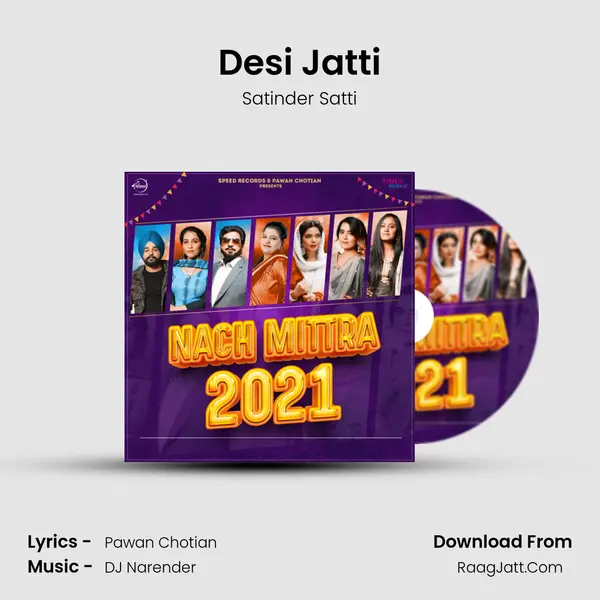 Desi Jatti MP3 Song by Satinder Satti Cover