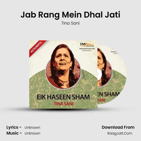 Jab Rang Mein Dhal Jati MP3 Song by Tina Sani Cover