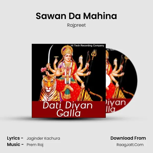 Sawan Da Mahina MP3 Song by Rajpreet Cover