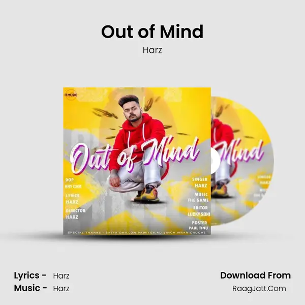 Out of Mind MP3 Song by Harz Cover