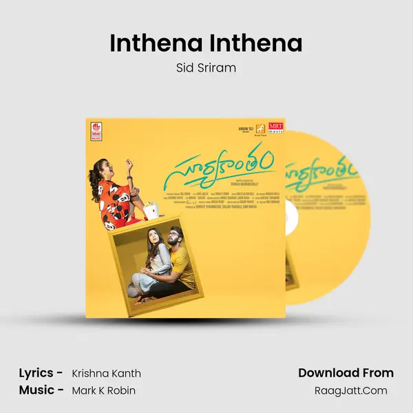 Inthena Inthena MP3 Song by Sid Sriram Cover