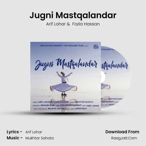 Jugni Mastqalandar MP3 Song by Arif Lohar Cover