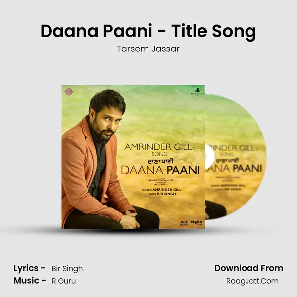 Daana Paani - Title Song MP3 Song by Tarsem Jassar Cover