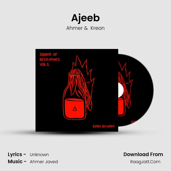 Ajeeb MP3 Song by Ahmer Cover