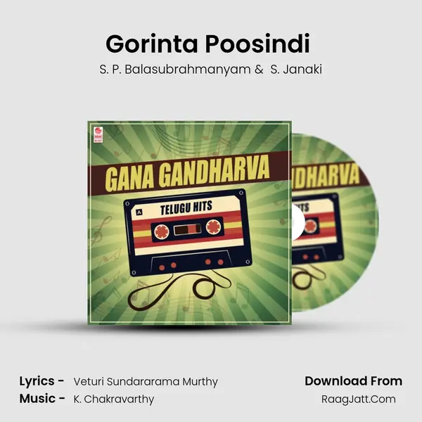 Gorinta Poosindi (From "Khaidi") Cover