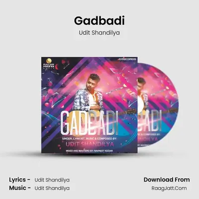 Gadbadi MP3 Song by Udit Shandilya Cover