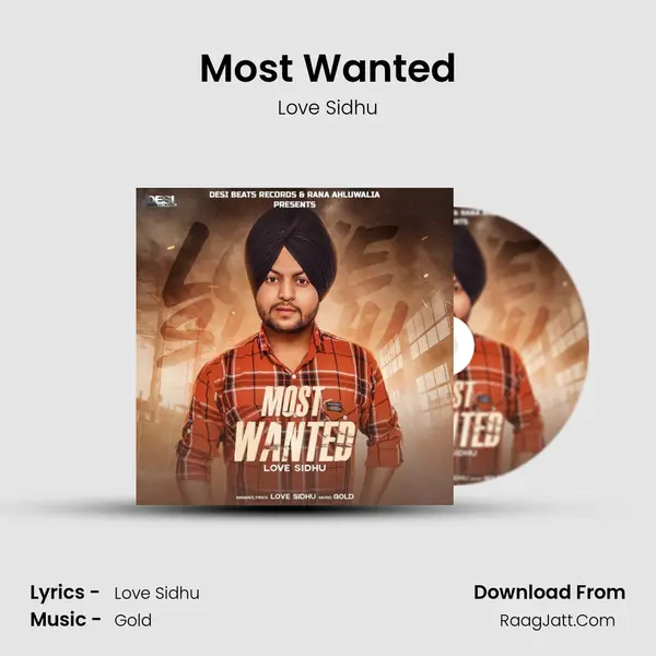 Most Wanted MP3 Song by Love Sidhu Cover