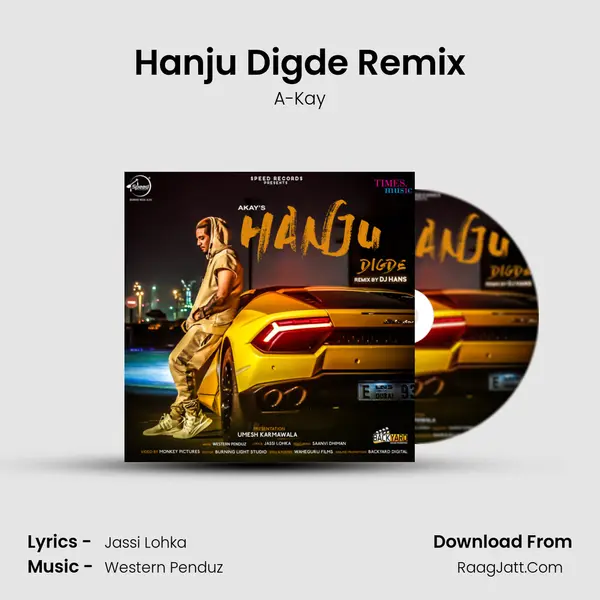 Hanju Digde Remix MP3 Song by A-Kay Cover