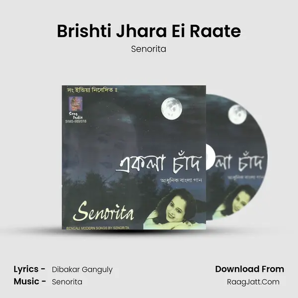 Brishti Jhara Ei Raate MP3 Song by Senorita Cover