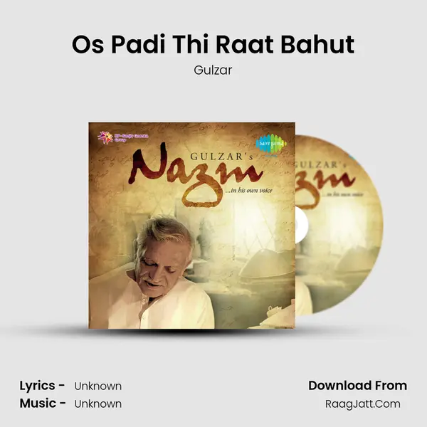 Os Padi Thi Raat Bahut MP3 Song by Gulzar Cover