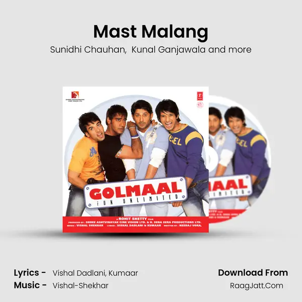Mast Malang MP3 Song by Sunidhi Chauhan Cover