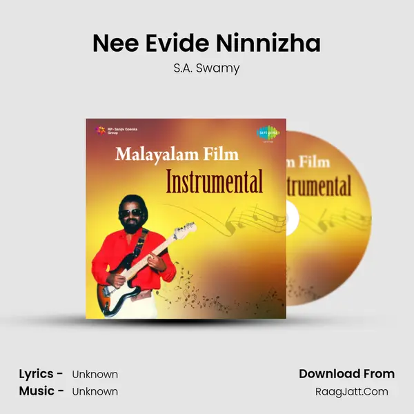 Nee Evide Ninnizha MP3 Song by S.A. Swamy Cover