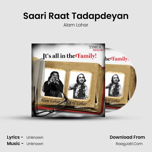 Saari Raat Tadapdeyan MP3 Song by Alam Lohar Cover