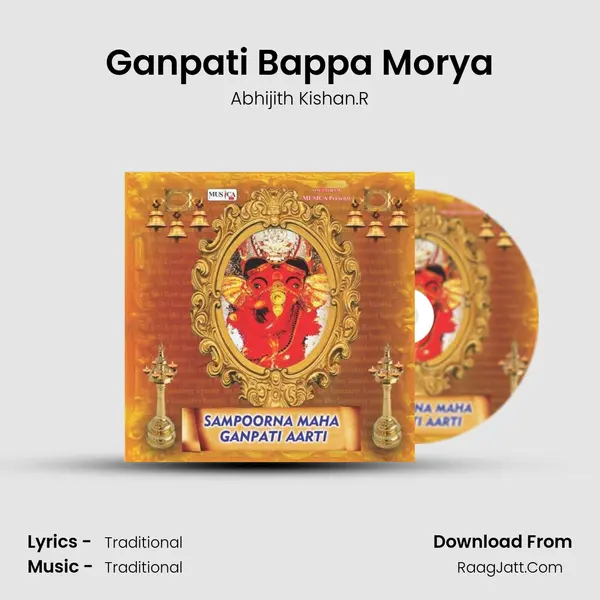 Ganpati Bappa Morya MP3 Song by Abhijith Kishan.R Cover
