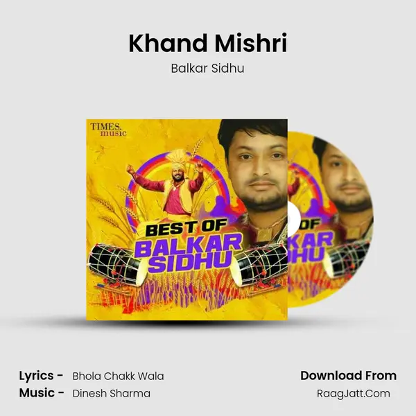 Khand Mishri MP3 Song by Balkar Sidhu Cover
