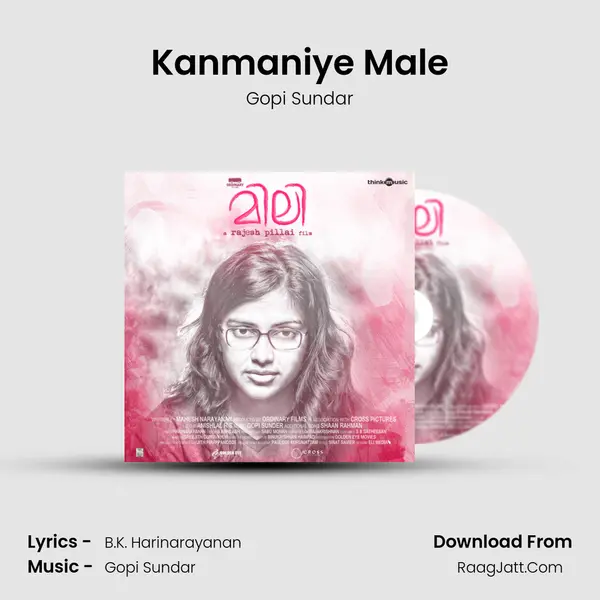 Kanmaniye Male MP3 Song by Gopi Sundar Cover
