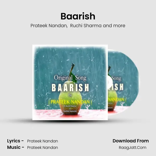 Baarish MP3 Song by Prateek Nandan Cover