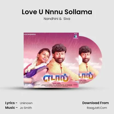 Love U Nnnu Sollama MP3 Song by Nandhini Cover