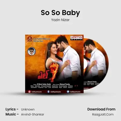 So So Baby MP3 Song by Yazin Nizar Cover