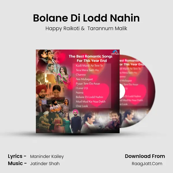 Bolane Di Lodd Nahin Cover