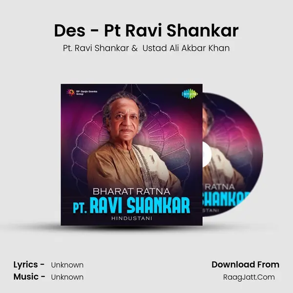 Des - Pt Ravi Shankar Cover