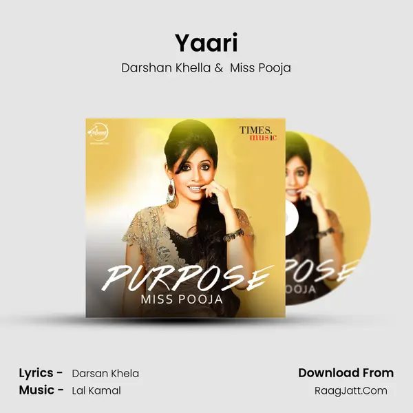 Yaari MP3 Song by Darshan Khella Cover