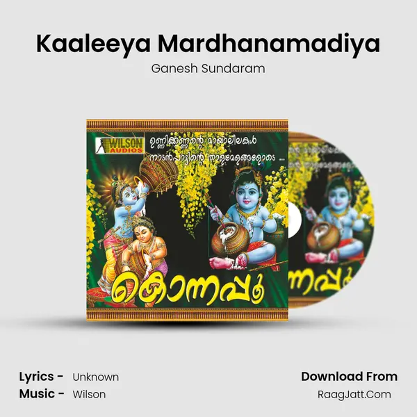 Kaaleeya Mardhanamadiya MP3 Song by Ganesh Sundaram Cover