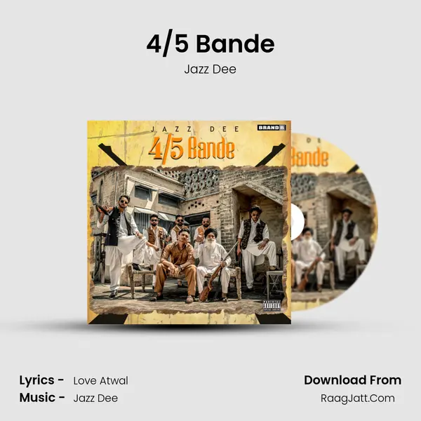 4/5 Bande MP3 Song by Jazz Dee Cover