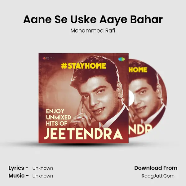 Aane Se Uske Aaye Bahar Cover