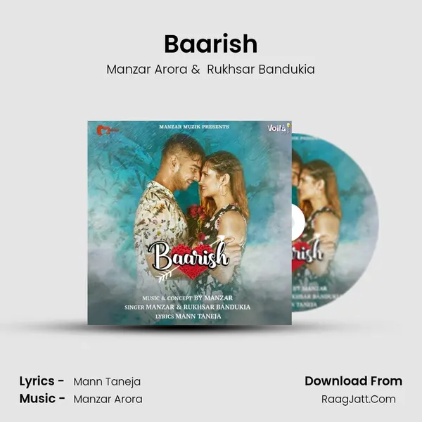 Baarish MP3 Song by Manzar Arora Cover