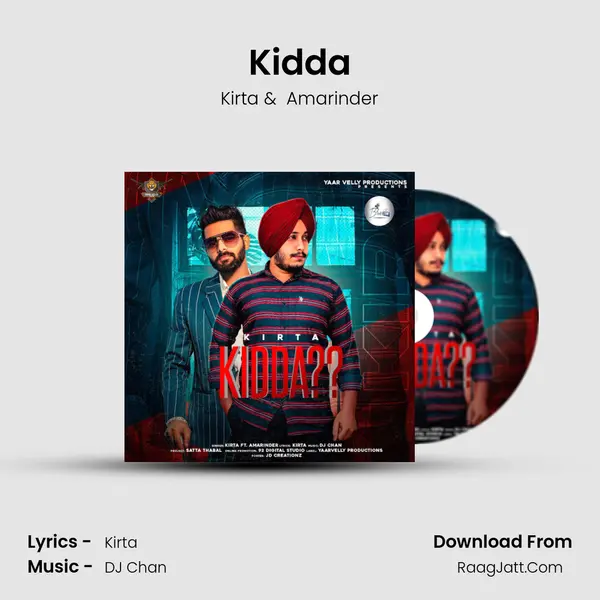 Kidda MP3 Song by Kirta Cover
