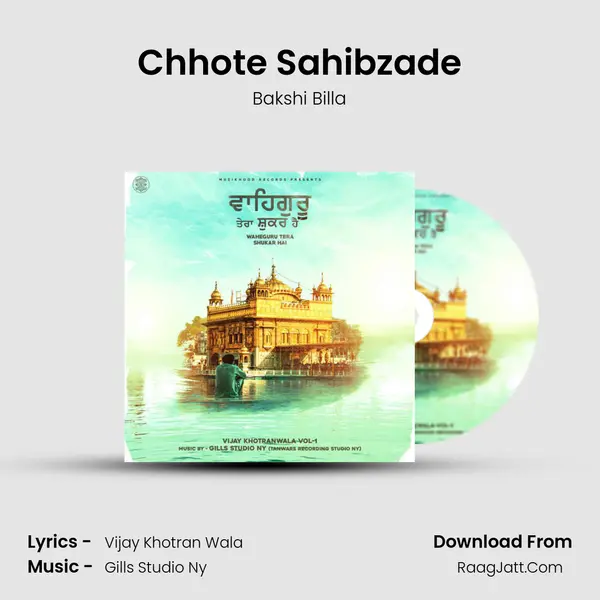 Chhote Sahibzade MP3 Song by Bakshi Billa Cover
