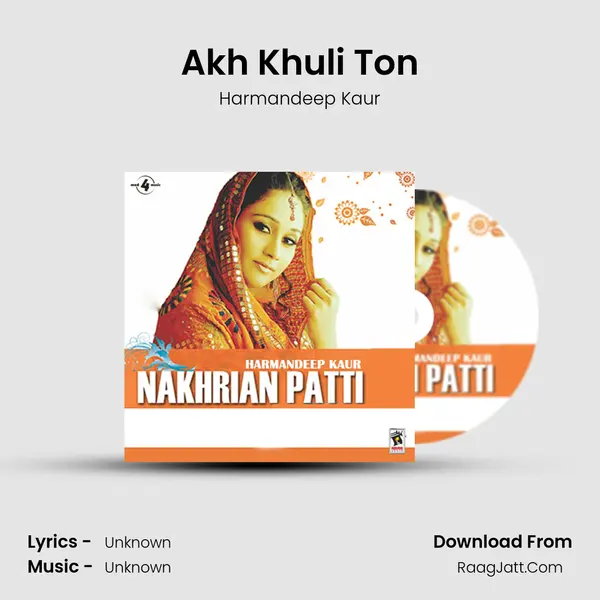 Akh Khuli Ton MP3 Song by Harmandeep Kaur Cover