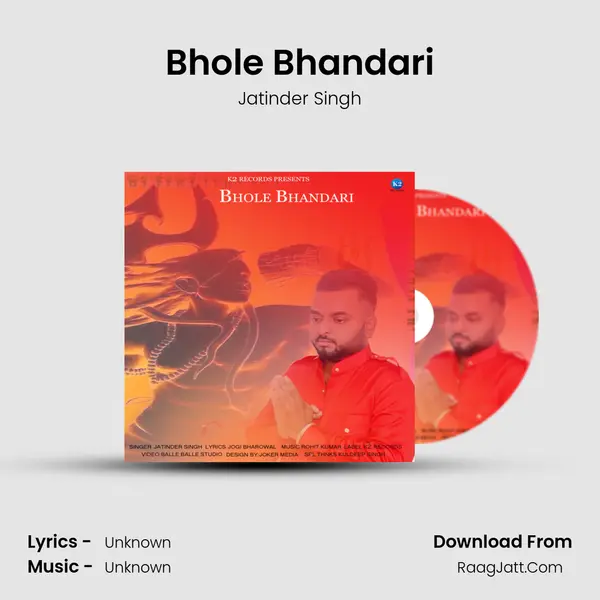 Bhole Bhandari - Single - Jatinder Singh